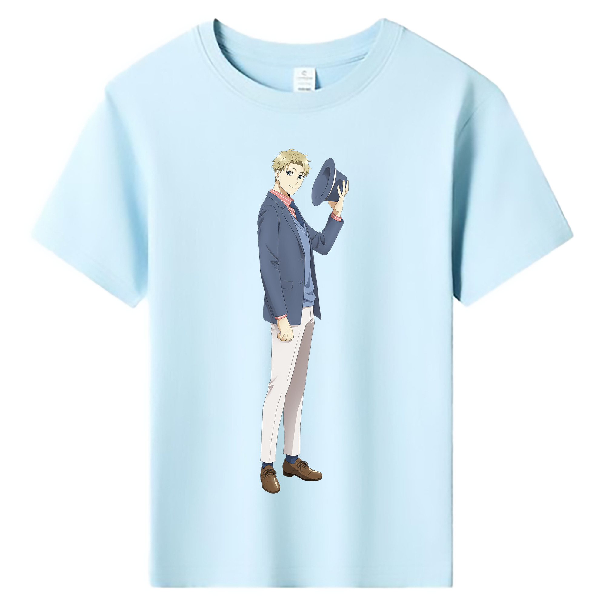 （画像用） SPY×FAMILY间谍家家酒 綿100％キッズTシャツ（フロントプリント）